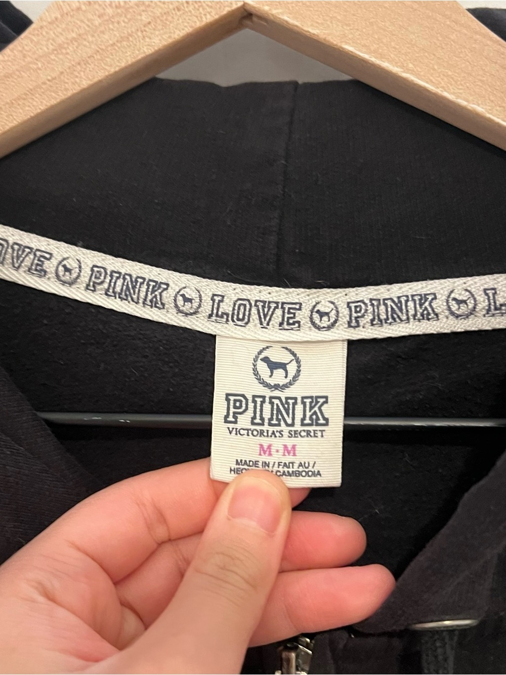 VS Pink 2010s Zip Up Hoodie - Picture 3 of 7